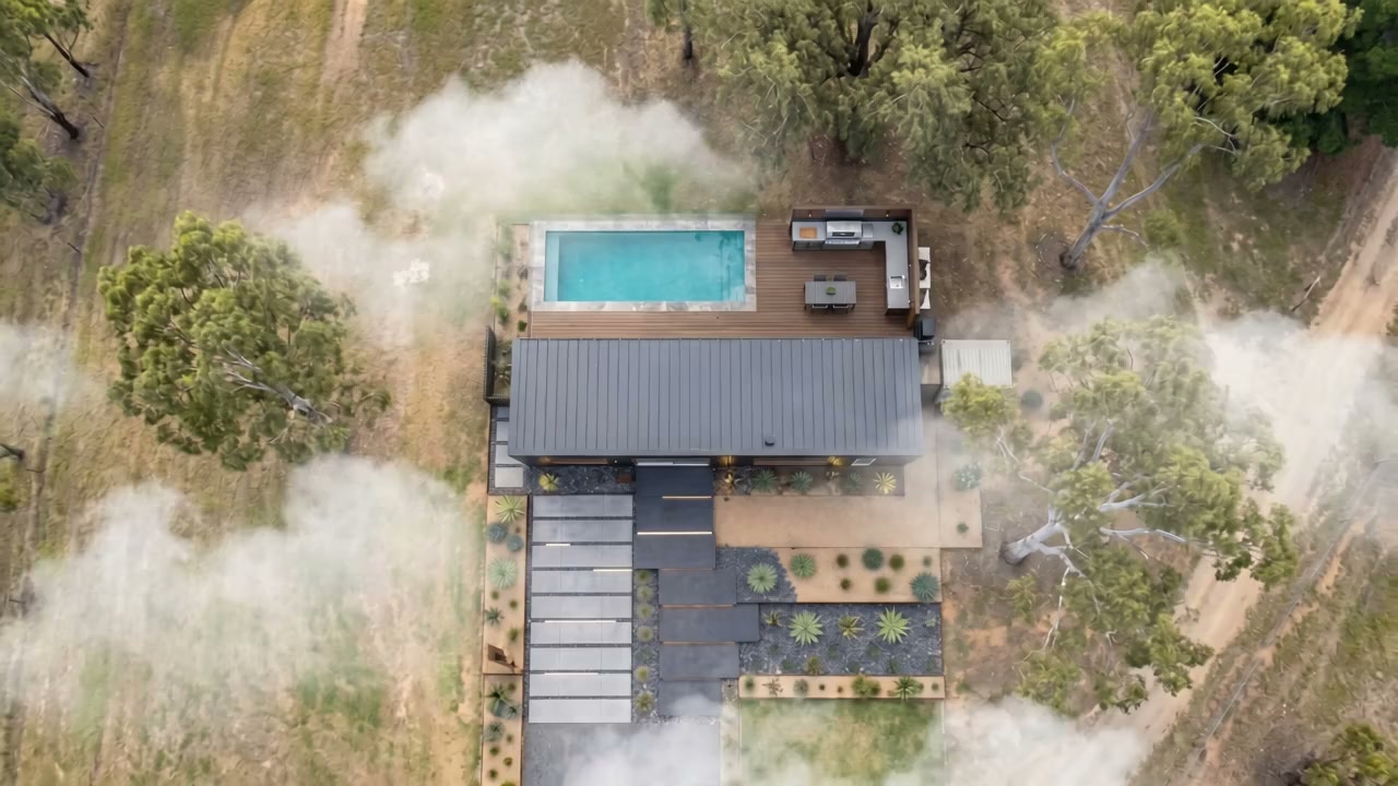 The Forge 12 — Forge Black Shou Sugi Ban cabin in the Queensland bush